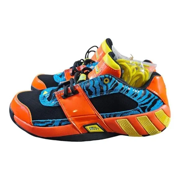 Adidas Agent Gil Restomod Mens Size 10 Team Orange Basketball Shoes NEW GY6481 - Picture 4 of 10